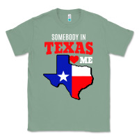 Sage state of texas somebody loves me Classic Tee - artisFamous