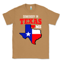 Toasted Coconut state of texas somebody loves me Classic Tee - artisFamous