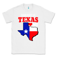 White state of texas somebody loves me Classic Tee - artisFamous