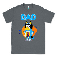 Charcoal Heather bluey dad lover forever Classic Tee - artisFamous