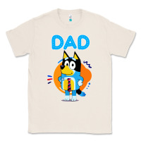 Natural bluey dad lover forever Classic Tee - artisFamous