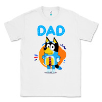 White bluey dad lover forever Classic Tee - artisFamous