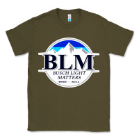 Army Green buschs light matters Classic Tee - artisFamous