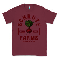 Burgundy the office schrute farms premium Classic Tee - artisFamous