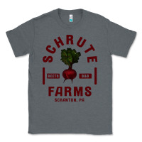 Charcoal Heather the office schrute farms premium Classic Tee - artisFamous