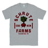 Heather Grey the office schrute farms premium Classic Tee - artisFamous