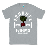 Heather Grey the office schrute farms premium Classic Tee - artisFamous