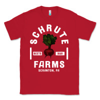 Red the office schrute farms premium Classic Tee - artisFamous