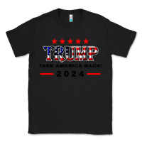 Black donald trump 2024 take america back election Classic Tee - artisFamous