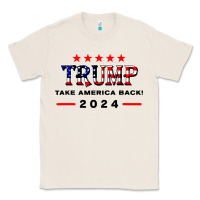 Natural donald trump 2024 take america back election Classic Tee - artisFamous
