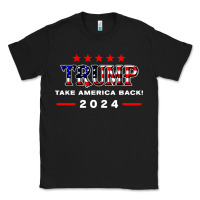 Black donald trump 2024 take america back election Classic Tee - artisFamous
