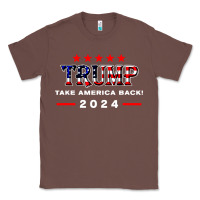 Chestnut donald trump 2024 take america back election Classic Tee - artisFamous