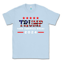 Dusty Blue donald trump 2024 take america back election Classic Tee - artisFamous