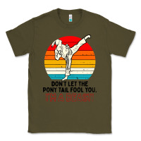 Army Green karate girl kick Classic Tee - artisFamous