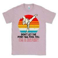 Lilac karate girl kick Classic Tee - artisFamous