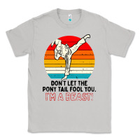 Moon Dust karate girl kick Classic Tee - artisFamous
