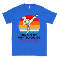 True Royal karate girl kick Classic Tee - artisFamous