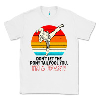 White karate girl kick Classic Tee - artisFamous