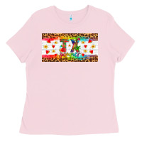 Bubblegum Pink texas summer license plate Ladies Tee - Artiststas