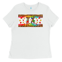 White texas summer license plate Ladies Tee - Artiststas