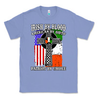 Colony Blue irish by blood american Classic Tee - artisFamous