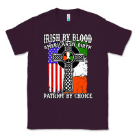 Plum irish by blood american Classic Tee - artisFamous