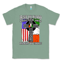 Sage irish by blood american Classic Tee - artisFamous