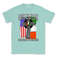 Seafoam irish by blood american Classic Tee - artisFamous