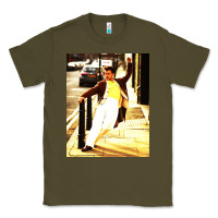 Army Green jonathan bailey dancing Classic Tee - artisFamous