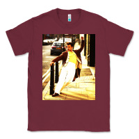 Burgundy jonathan bailey dancing Classic Tee - artisFamous