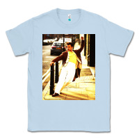 Dusty Blue jonathan bailey dancing Classic Tee - artisFamous
