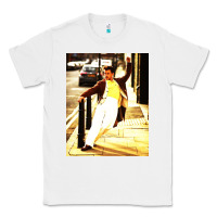 White jonathan bailey dancing Classic Tee - artisFamous