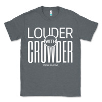Charcoal Heather louder with crowder Classic Tee - artisFamous