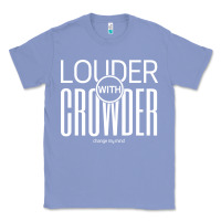 Colony Blue louder with crowder Classic Tee - artisFamous