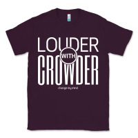Plum louder with crowder Classic Tee - artisFamous