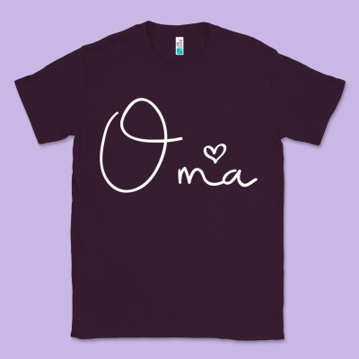 Oma Gift For Women Mother's Day Gifts For Grandma T Shirt Classic Tee Designed By Artisfamous