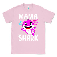 Bubblegum Pink mama shark doo doo shirt Classic Tee - artisFamous