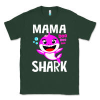 Sports Green mama shark doo doo shirt Classic Tee - artisFamous