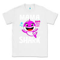 White mama shark doo doo shirt Classic Tee - artisFamous
