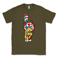 Army Green mushroom Classic Tee - artisFamous