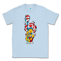 Dusty Blue mushroom Classic Tee - artisFamous