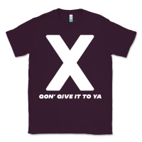 Plum x gon' give it to ya d.m.x t shirt Classic Tee - artisFamous