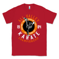 Red old school all valley karate championship retro Classic Tee - artisFamous