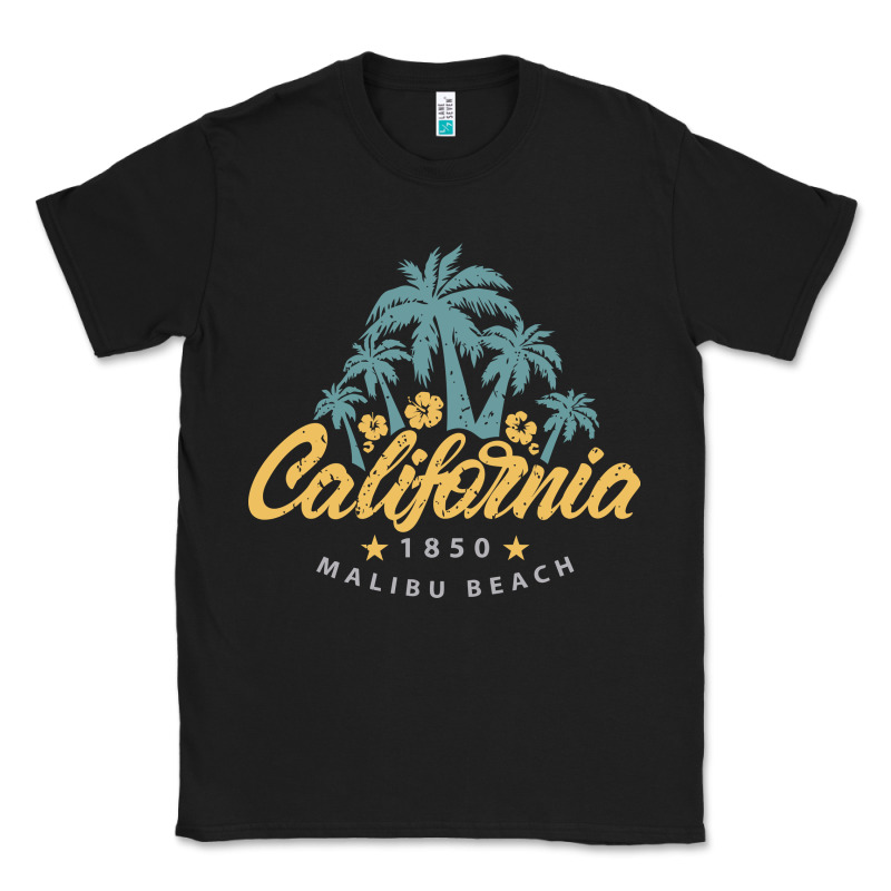 California Malibu Beach Classic Tee by artisFamous | Teevron