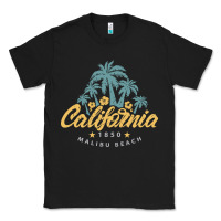 Black california malibu beach Classic Tee - artisFamous