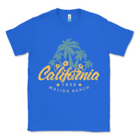 True Royal california malibu beach Classic Tee - artisFamous