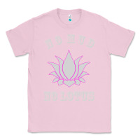 Bubblegum Pink no mud no lotus tee buddha buddhist yoga Classic Tee - artisFamous