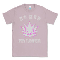 Lilac no mud no lotus tee buddha buddhist yoga Classic Tee - artisFamous