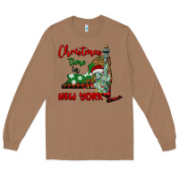 Toasted Coconut christmas time in new york Long Sleeve Tee - BarkalooDesign