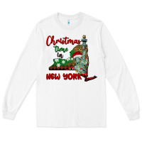 White christmas time in new york Long Sleeve Tee - BarkalooDesign